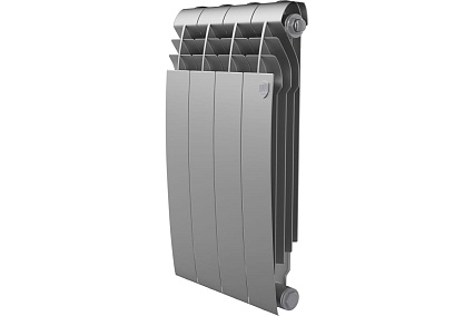 Радиатор Royal Thermo BiLiner 500/Silver Satin - 4 секц. НС-1176317