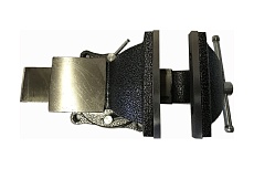 Слесарные вращающиеся тиски 150 мм Kraftwell KRW0150