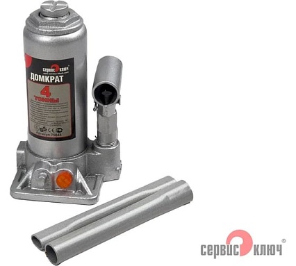 Гидравлический домкрат Сервис Ключ 4 т, высота 180-350, кейс, 75044