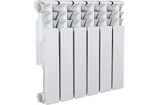 Биметаллический радиатор Azario BM350/80 6 секций 00083463