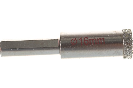 Сверло по стеклу и керамике, 16x65 мм Santool 031930-016-080