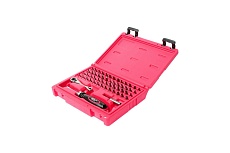 Набор бит 1/2&quot;, 3/8&quot; TORX, HEX, PH с держателем, в кейсе (55 предметов) JTC 5610