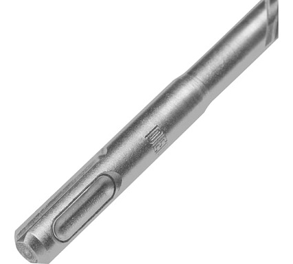 Бур по бетону, двойная спираль, Cobalt W-tip (10x260 мм; SDS PLUS) Denzel 705018