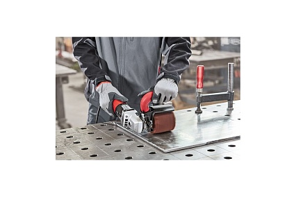 Комплект Flex BSE 14-3 INOX Set: ленточная шлифовальная машина для труб + насадка-напильник BF 100 + радио 497398