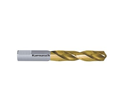 Сверло спиральное (4х50 мм; HSS-Co TiN) Karnasch 20.1840-010