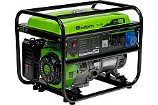 Бензиновый генератор 5,5 кВт, 230В, 4-х такт., 25 л, ручной стартер Сибртех БС-6500 94546