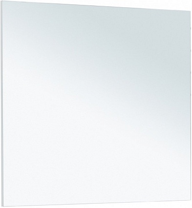 Зеркало Aquanet Lino 90 см белый матовый