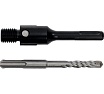Коронка алмазная ПРОФ 72 мм, М16, SDS-plus Энкор 48284