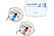 Водосчетчики SAURES Wi-Fi, 1/2, 80 мм SRS-KIT.03