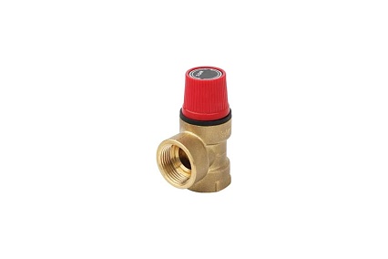 Предохранительный клапан ELSEN 1/2", 3/4", ВВ, 3 бар, латунь ESV03.1234