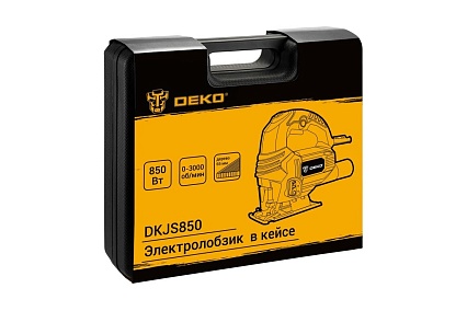 Электролобзик Deko DKJS850 850 Вт, в кейсе 063-4330