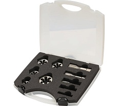 Резьбонарезной набор Bucovice Tools OS-1 HSS, 10 предметов, трубная резьба 340220