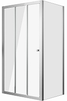 Душевой уголок Grossman Falcon GR-D110-P80Fa 110x80 прозрачный, хром