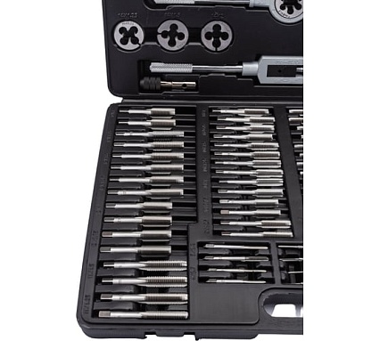 Набор метчиков и плашек Rockforce метрический, 110 предметов RF-B110-1(10453)
