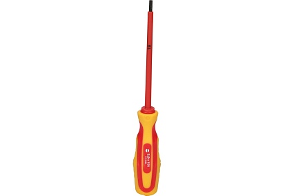 Шлицевая отвертка KS Tools VDE 3x100 мм ERGOTORQUE 117.0504