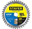 Диск пильный по дереву Точный рез (165x20/16 мм; 40T) Stayer 3682-165-20-40_z01