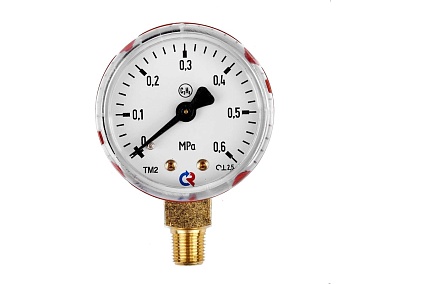 Манометр 0.6 МПа, пропан, 1/8" NPT ПТК 00000041915