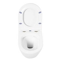 Подвесной унитаз BelBagno Tre BB8001CHR/SC безободковый, с микролифтом