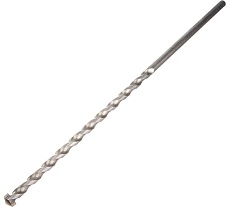 Сверло ударное по бетону, винтовой прокат, 10х300/250 мм, с цилиндрическим хвостовиком УправДом 4100001105