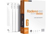 Алюминиевый радиатор Radena R 1000 500/100 8 секций 009010805