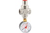 Редуктор давления PROFACTOR поршневой, c манометром 1/2" PF PRV 251.15G