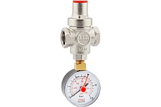 Редуктор давления PROFACTOR поршневой, c манометром 1/2&quot; PF PRV 251.15G