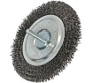 Щетка дисковая 80х20 мм, с хвостовиком, сталь Faster Tools 3493