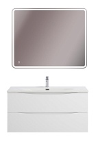 Мебель для ванной BelBagno Marino-Cer-Mini 100 см Bianco Lucido