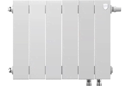 Радиатор Royal Thermo PianoForte 300 /Bianco Traffico - 6 секц. VDR НС-1346052