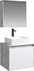 Мебель для ванной Aqwella 5 stars Mobi 60 см корпус бетон светлый