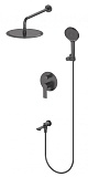 Душевой набор Wonzon&Woghand Brilliant WW-88939079-MB черный матовый