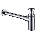 Сифон для раковины AQUAme AQM7010CR хром