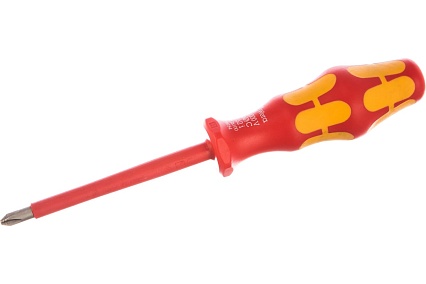 Отвёртка диэлектрическая WERA VDE, PH 2х100 мм, WE-006154