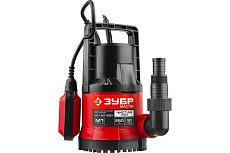 Дренажный насос для чистой воды Зубр МАСТЕР М1 НПЧ-М1-250