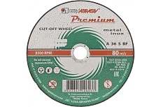 Круг отрезной по металлу и нержавеющей  стали, 180х1,6х22,2 мм Луга 73732