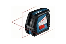 Линейный лазерный нивелир Bosch GLL 2-50 + настенное крепление BM1 + приемник LR2 0.601.063.107