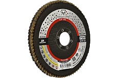 Круг лепестковый FlapLine ZR, 125 мм, P80, угловой ABRAFORM AF-FL-ZR-KLT2-80