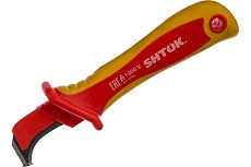 Нож для снятия изоляции SHTOK 14004