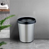 Ведро WeltWasser WW QUANTO MT 12L матовая сталь 10000013402