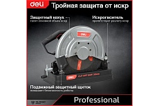 Профессиональная монтажная отрезная пила Deli DE-XQ355-1E 134567