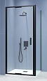 Душевой уголок RGW Stilvol SV-145B (SV-05B + Z-050-2B) 80x90 прозрачное, черный 703214589-14