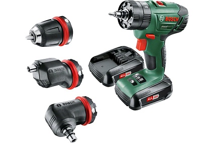 Ударная дрель-шуруповерт Bosch AdvancedImpact 18В Quick Snap 0.603.9A3.401