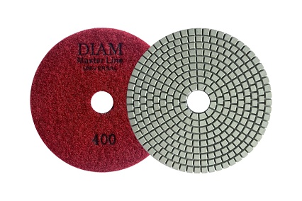 Круг алмазный гибкий шлифовальный АГШК Master Line Universal №400 (125х2.5 мм) Diam 646