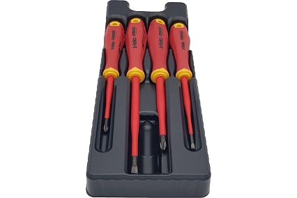 Набор диэлектрических отверток 4 шт. Felo Ergonic серия Slim 41384198