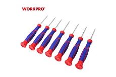Набор прецизионных отверток TORX WORKPRO CR-V, 7 шт. WP200510