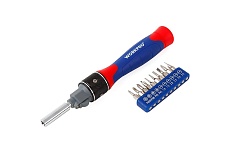 Реверсивная отвертка WORKPRO DOUBLE DRIVE 12 насадок WP221051