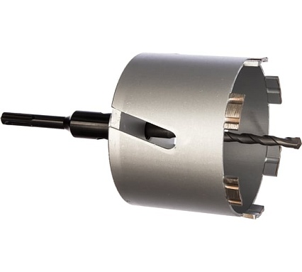 Коронка алмазная по бетону Laser 112 мм Hilberg HM211
