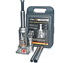 Домкрат гидравлический Vettler (2т) бутылочный в кейсе VEBJ2N