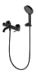 Смеситель для ванны Oliveeka Y-Line OL-639017-MB черный матовый
