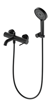 Смеситель для ванны Oliveeka Y-Line OL-639017-MB черный матовый